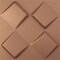 Ekena Millwork 19 5/8in. W x 19 5/8in. H Bradley EnduraWall Decorative 3D Wall Panel Covers 2.67 Sq. Ft. WP20X20BYCAC - alternate 1